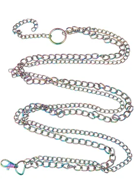 Obrázek produktu pro Pánský opasek Urban Classics Holographic Chain Belt holographic - S/M