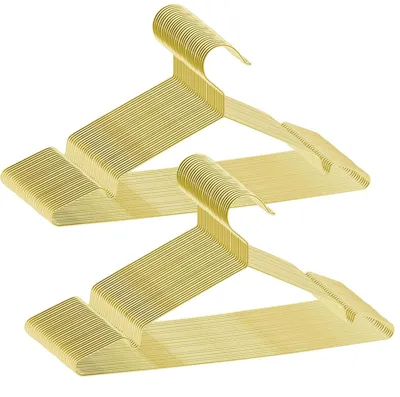 Produktbild von Solidchoice – Set mit 60 Edelstahl-Kleiderbügeln, rostfrei und platzsparend