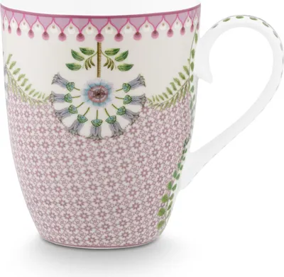 Produktbild von PIP STUDIO Lily&Lotus Henkelbecher lila 350ml