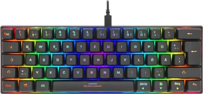Produktbild von DELTACO GAMING Mini Gaming Tastatur GAM-075-DE