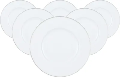 Produktbild von Villeroy & Boch Anmut Platinum No.1 Frühstücksteller ø 22,5 cm 6er Set