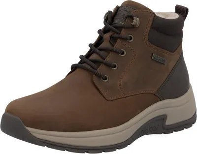 Produktbild von Rieker Schnürstiefel - Braun Leder Größe: 47 Weite: Normal