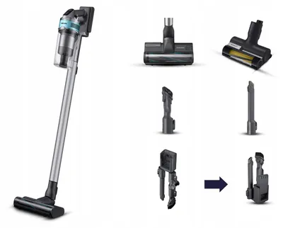 Immagine prodotto di Samsung VS20B75AGR1 handheld vacuum Black, Mint colour Bagless