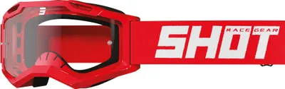 Produktbild von Shot Rocket Kid 2.0 Kinder Motocross Brille, rot, Einheitsgröße