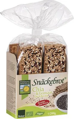 Produktbild von Snäckebrot - Chia-Leinsaat 200g