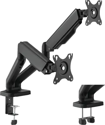 Produktbild von Einarmiger Doppelarm mit Feder 17"-32" Schwarz