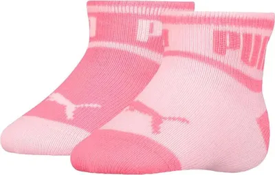 Image de Puma Wording Chaussettes 2 unités Rose EU 19-22 Garçons,Filles Rose EU 19-22