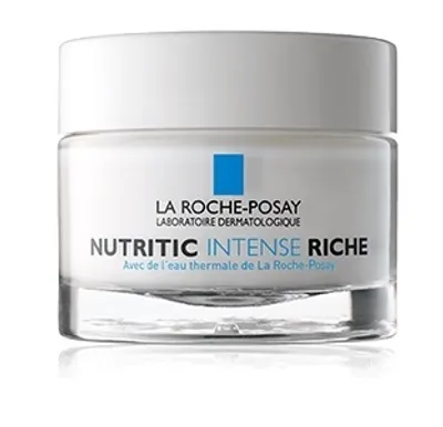 Produktbild von La Roche-Posay NUTRITIC INTENSE RICHE 50 ml, Empflindliche Haut, Sehr trockene Haut, Feuchtigkeitsspendend, Feuchtigkeitsspendend, Nährend, Schutz, Behälter, Glyzerin, Sheabutter, B3, 50 ml