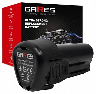Zdjęcie produktu dla Gares Akumulator do Black Decker BL1114 BL1314 BL1514 BL1514-XJ | 14,4 V 2 Ah Inny | Mocna Bateria do Robot Sprzątający | Wydajny Zamiennik Gares®