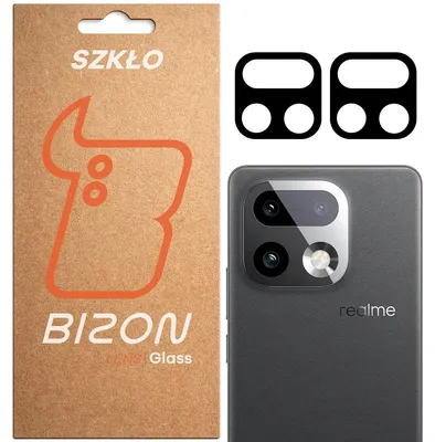 Produktbild von 2x Gehärtetes Glas für die Kamera für Realme 16 Pro Plus 5G, Bizon Glass Lens