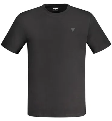 Produktbild von Trendiges Herren T-Shirt Schwarz mit Logo und Rundhalsausschnitt