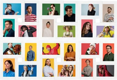 Image de vidaXL Cadre photo collage pour 24x(10x15 cm) photos blanc MDF