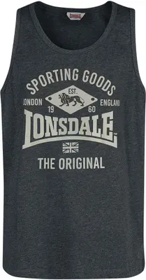 Image de Débardeur homme coupe regular PILTON Marl Anthracite S Lonsdale