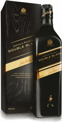 Image de Johnnie Walker Double Black Blended Malt Scotch Whisky 0,7l, alc. 40 Vol.-%