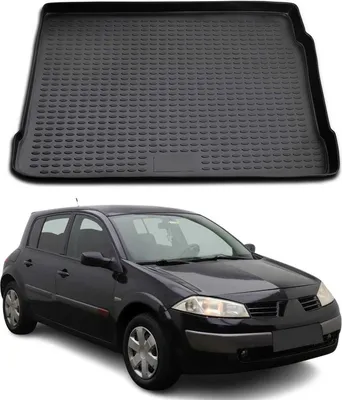 Image de Tapis de coffre pour Renault Megane bicorps 2002-2008 Caoutchouc