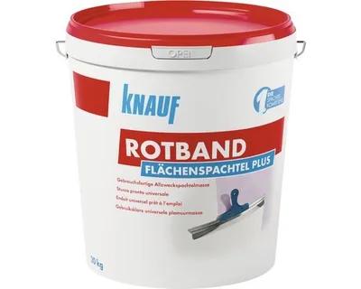 Produktbild von Knauf Rotband Flächenspachtel Plus 20 kg