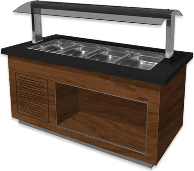 Produktbild von Saro Heißes Buffet  Modell Premium Line Sb-H170 Braun/Schwarz