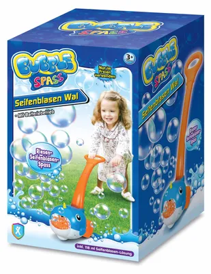 Produktbild von BUBBLE SPASS - Seifenblasen Wal
