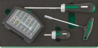 Produktbild von Stahlwille Werkzeugmodul 1/3 Bits TCS 2 821/59