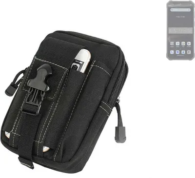 Produktbild von K-S-Trade Gürtel Tasche kompatibel mit Oukitel WP36 Gürteltasche Holster Schutz Hülle Handy Hülle Smartphone outdoor Handy-Hülle schwarz