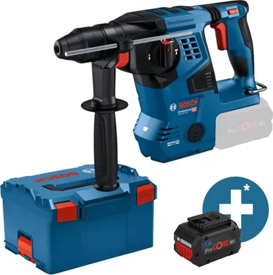 Obrázek produktu pro Akumulátorové vrtací kladivo Bosch s SDS plus GBH 18V-28 C, L-BOXX 238, L-BOXX vložka