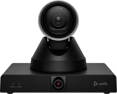 Image de HP Poly Studio E60 - Caméra de conférence - PTZ - couleur - 2 x 8 MP - 3840 x 2160 - 4K UHD (3840 x 2160)