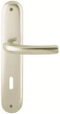 Produktbild von HOPPE Langschild-Garnitur  Tôkyô  Aluminium Neusilber 1710/273P - 8186157