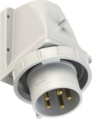 Produktbild von PCE CEE-Wandgerätestecker 32A 5p 1h IP67