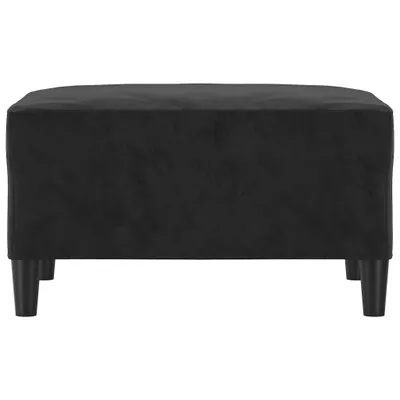 Produktbild von "Winterschlussverkauf " Fußhocker Schwarz 70x55x41 cm Samt NeuMöbel 2831356