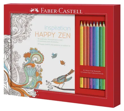 Productafbeelding van Faber-Castell Kleurpotloden Set Happy Zen