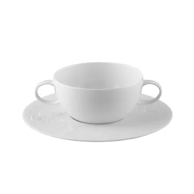 Image de Rosenthal Suppentasse 2-tlg. Zauberflöte Weiss 11260-306500-10420