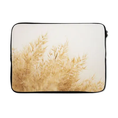 Produktbild von MuchoWow® Laptop Hülle 14 ZollPampasgras - Sonne - Gras Laptoptasche - Laptoptasche - Stoßsicher - Schutzhaube