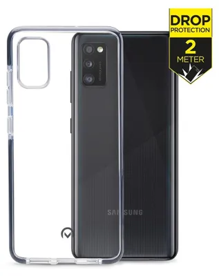 Immagine prodotto di Custodia per cellulare Mobilize Shatterproof per Samsung Galaxy A41 - Custodia rigida antiurto - Trasparente / Nero