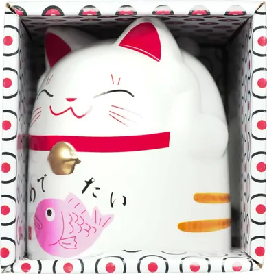 Produktbild von Tokyo Tasse Kawaii Lucky Cat Mug pink Geschenkbox