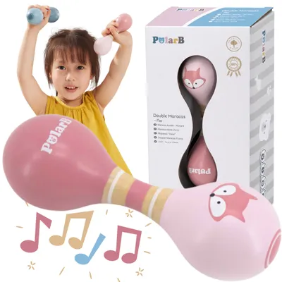 Produktbild von Viga Toys - Musikinstrument Viga PolarB Marakas für Kinder Rassel