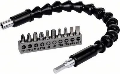 Image de Bosch DIY Flexible Ext.200mm,11tlg.Bit-Se
