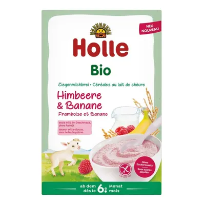 Immagine prodotto di Porridge di latte di capra - lampone e banana 200g