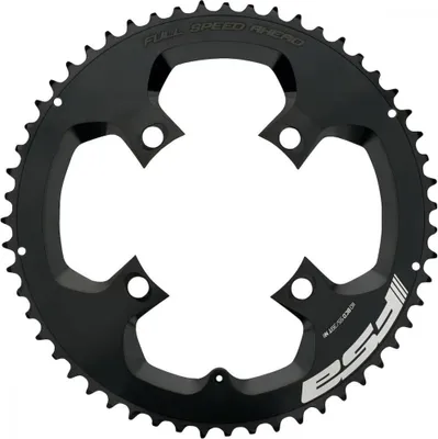 Produktbild von FSA Kettenblatt Road Powerbox Aero Pro 110 mm x 56 T Schwarz - Aerodynamische....