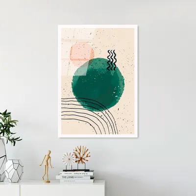 Produktbild von Wallity, UV-926 - 45 x 65, Dekorative Malerei aus gehärtetem Glas, Mehrfarbig, 100 % gehärtetes Glas, 45 x 65 cm