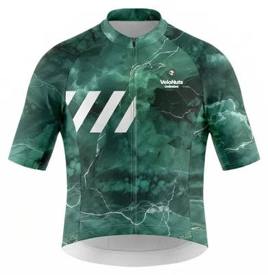 Produktbild von VeloNuts Herren Radtrikot, Liquid Terrain, Emerald Vein, L