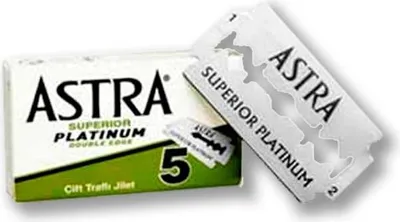 Produktbild von Astra Platinum Ersatzklingen 5 Stück/Packung