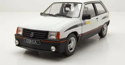 Produktbild von Whitebox 124239 Opel Corsa A SR 1985 weiß 1:24