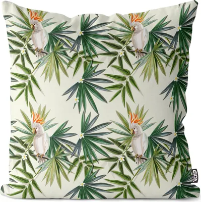 Produktbild von VOID Kakadu Palmen Kissenbezug Kissenhülle Sofakissen Kissen Deko Outdoor-Kissen Dekokissen