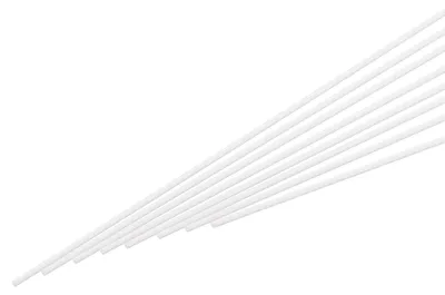 ABS Rundstab 2 mm x 250 mm, 30 Stück für Modellbau