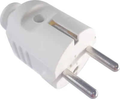 Image de BACHMANN Fiche de contact de protection, centrale blanche montage incassable