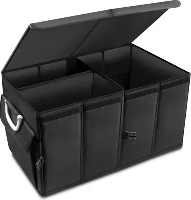 Produktbild von osoltus Kofferraumtasche 60x35x30cm Kofferraum Organizer Carbox faltbar m Deckel