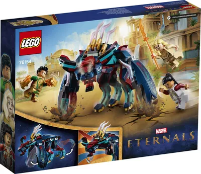 Obrázek produktu pro LEGO 76154 Marvel Přepadení devianta! Hračka z marvelovského filmu Věční pro děti od 6 let s figurkami superhrdinů