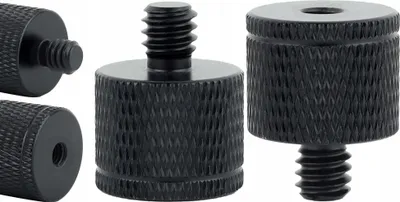 Zdjęcie produktu dla Adapter tuleja statywowa redukcja męski 1/4" na M4 żeński do statywu 20 mm