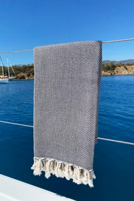 Produktbild von Mijolnir, Likya- DCH1584, Schwarz, Handtücher, 100% BAUMWOLLE