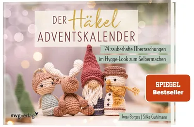 Imagen del producto de El calendario de adviento de ganchillo: 24 sorpresas encantadoras con un estilo "hygge" para hacer tú mismo
